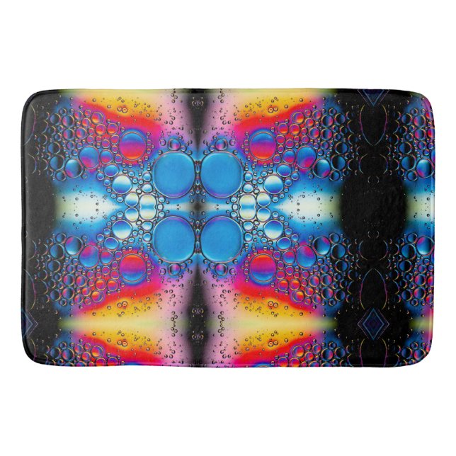 Hydrotherapy Bliss: Bath Mate Unique Design Mat (Front)