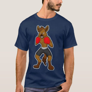 Hyena at Boxing with Boxing gloves T-Shirt