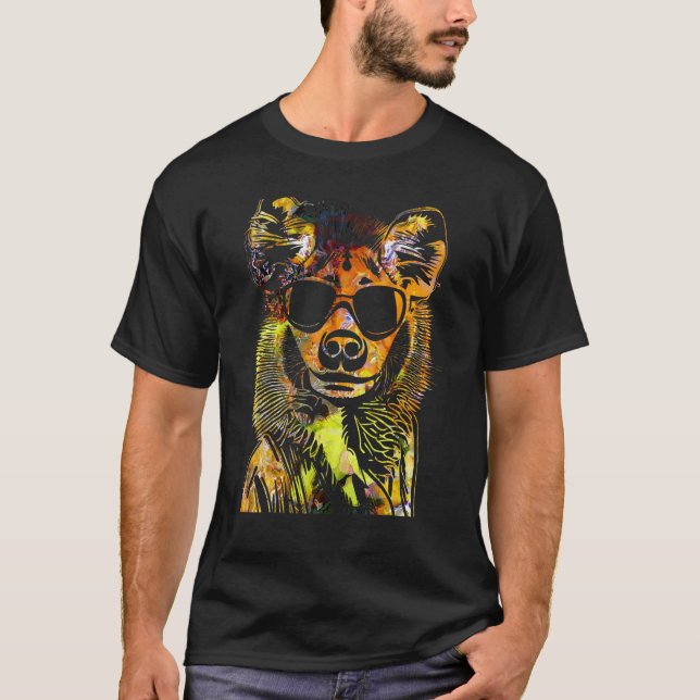 Hyena Batik Dye Hyaena T-Shirt (Front)