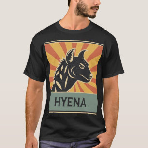 Hyena Design, Featuring Spotted Hyena, Wild Animal T-Shirt