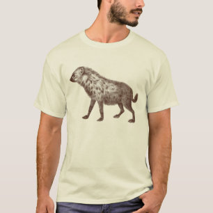 Hyena T-Shirt Based on Antique Engraving