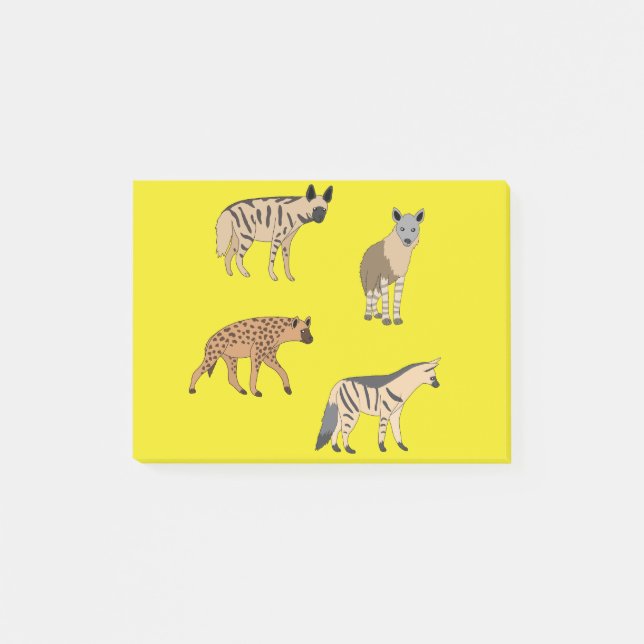 Hyenas Post-it Notes (Front)
