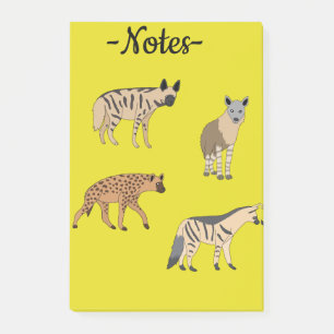 Hyenas Post-it Notes