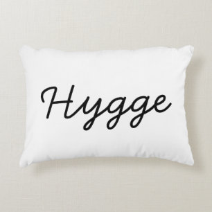 Hygge Black Elegant Decorative Cushion