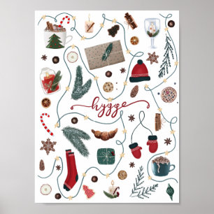 Hygge Christmas Collection Poster