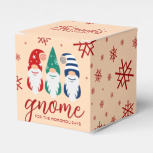 Hygge Christmas Gnome for the Holidays Snowflakes Favour Box
