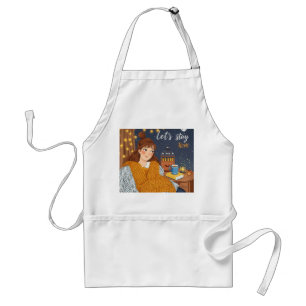 Hygge Cosy Candlelight Night Celebrate Standard Apron