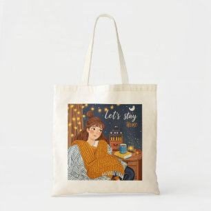Hygge Cosy Candlelight Night Celebrate Tote Bag