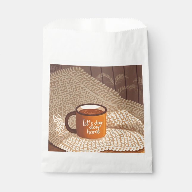 Hygge Cosy Night Celebrate cosy nights  Favour Bag (Front)