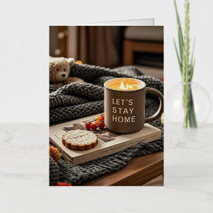 Hygge Cosy Night Celebrate cosy nights  Foil Greeting Card