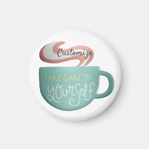 Hygge Drink Self-Care Thunder_Cove Magnet