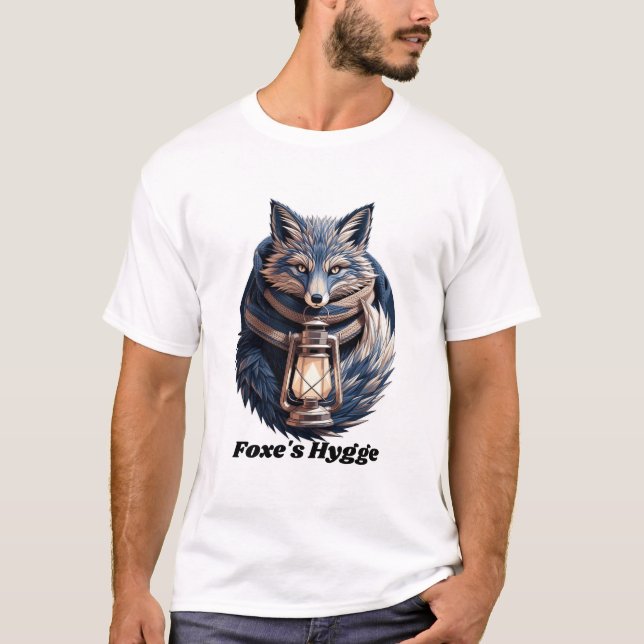 Hygge Ember Fox T-Shirt | Outsmarted Winter (Front)