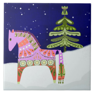 Hygge Horse and Tree Trivet