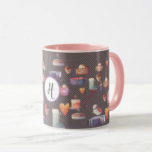 Hygge Mugs Cosy Life Personalised Pretty Folk Art