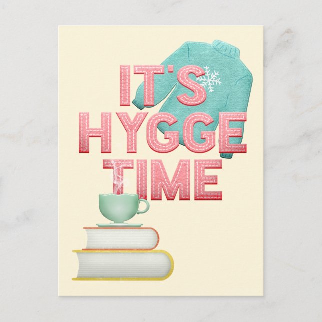 Hygge Time Postcard (Front)