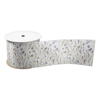 Hygge Wildflowers Meadow Satin Ribbon