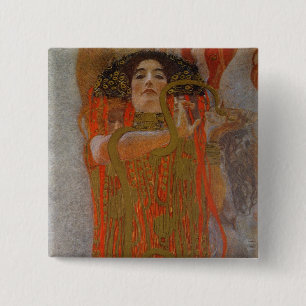 Hygieia, 1900-7 15 cm square badge