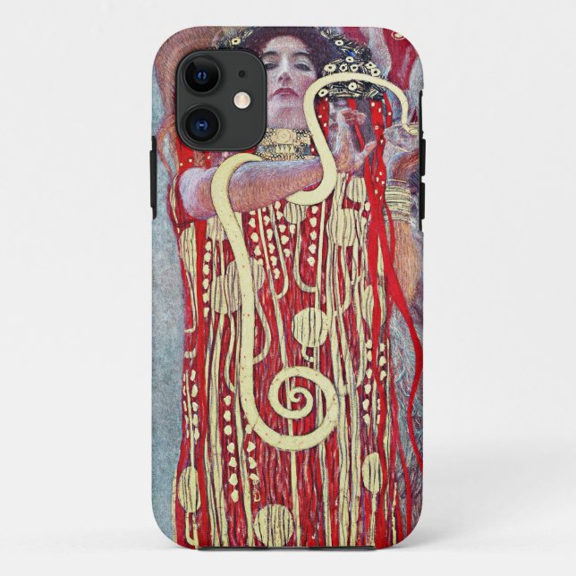 Hygieia by Gustav Klimt  Case-Mate iPhone Case (Back)