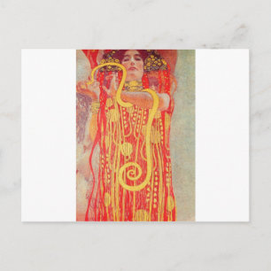 Hygieia by Gustav Klimt Postcard
