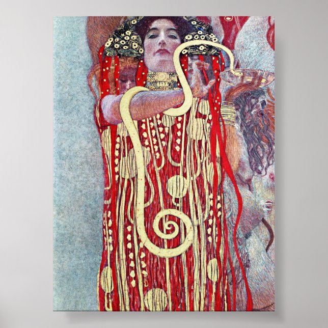 Hygieia by Gustav Klimt  Poster (Front)