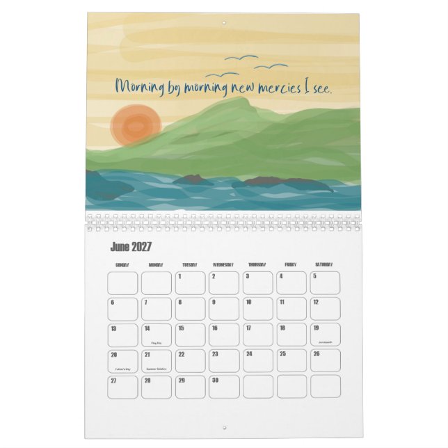  Hymn Favourites Calendar  (Jun 2027)