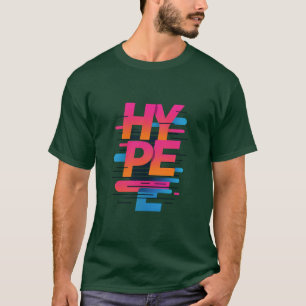 HYPE MODE – Retro Vapor Rush T-Shirt