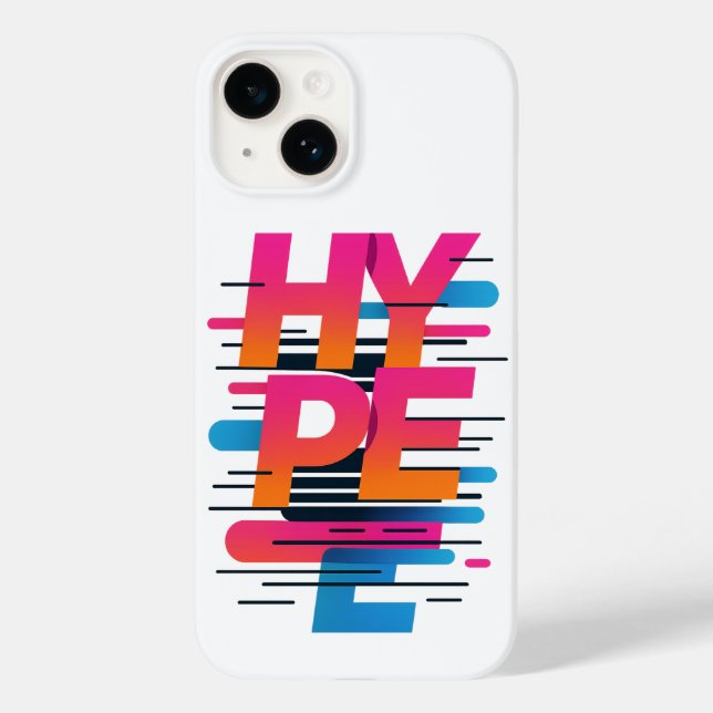 HYPE MODE – Retro Vapour Rush Case-Mate iPhone Case (Back)