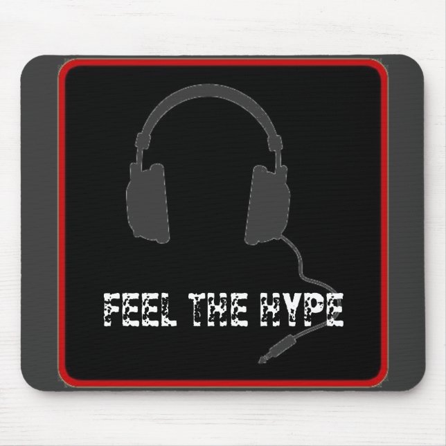 HYPE MUZIK mousepad (Front)