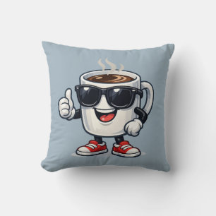 Hyped Up Coffee Cup Cushion
