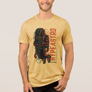 Hyper Astro Space Graphic | Streetwear Tri-Blend Shirt