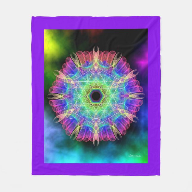 Hyper-Aware Fleece Blanket (Front)