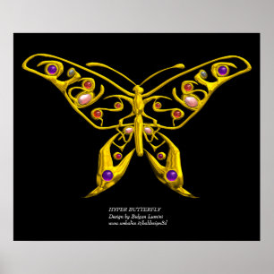 HYPER BUTTERFLY,colossal size Poster