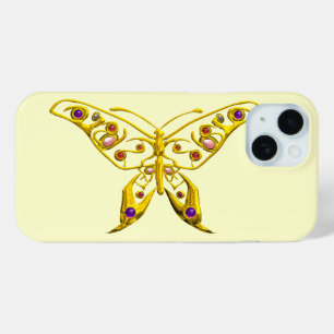HYPER BUTTERFLY ,Cream iPhone 15 Case