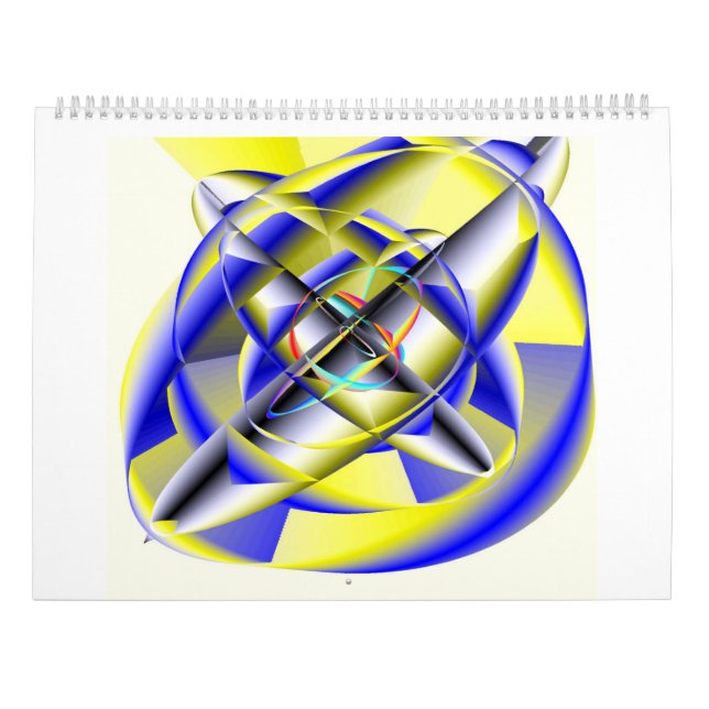 Hyper Dimensional Resonator 2017 Calendar (Back)