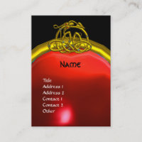 HYPER DRAGON RUBY MONOGRAM red black yellow