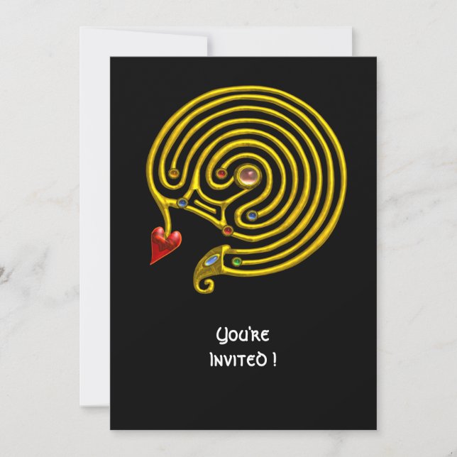 HYPER LABYRINTH INVITATION (Front)