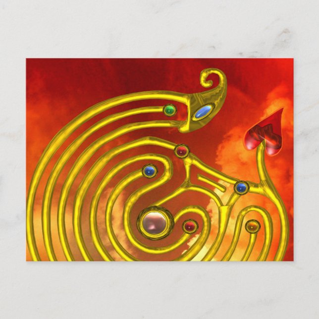 HYPER  LABYRINTH POSTCARD (Front)