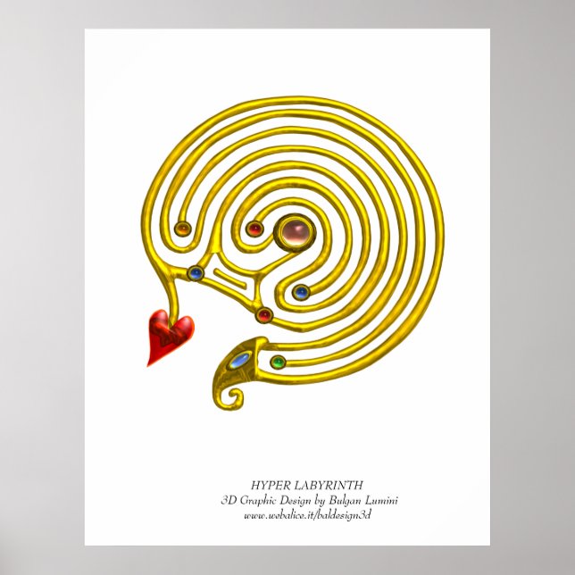 HYPER LABYRINTH POSTER (Front)