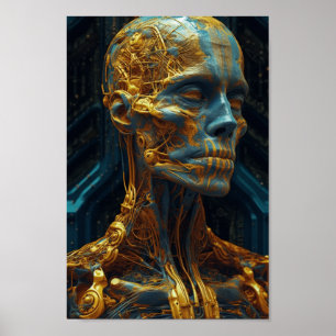 Hyper-Maximalist Full Body Abstract Art Print