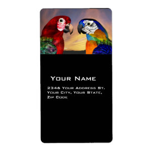 HYPER PARROTS / RED AND BLUE ARA