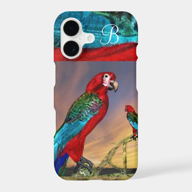 HYPER PARROTS / RED ARA MONOGRAM (Back)