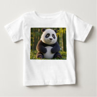 Hyper-Realistic Baby Panda in Bamboo Forest