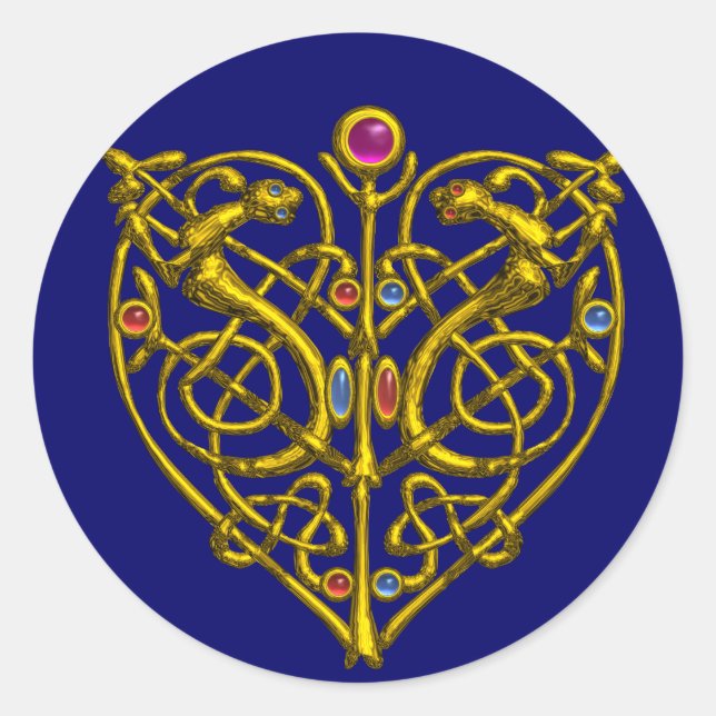 HYPER VALENTINE CLASSIC ROUND STICKER (Front)