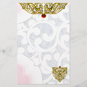 HYPER VALENTINE , white Stationery