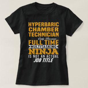 Hyperbaric Chamber Technician T-Shirt