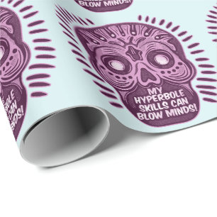Hyperbole Funny ENGLISH LANGUAGE Wrapping Paper