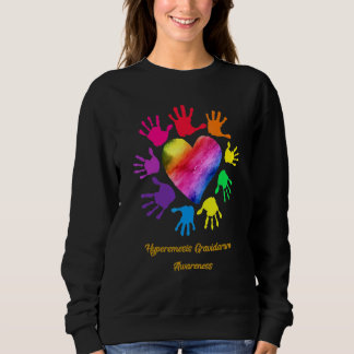 Hyperemesis Gravidarum Awareness Hands Sweatshirt