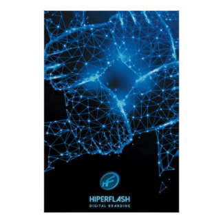 Hyperflash - Digital Branding Poster