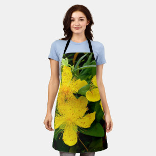 Hypericum calycinum All Over Print Apron