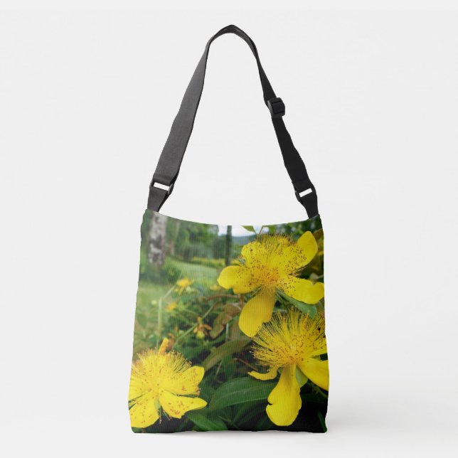 Hypericum calycinum All Over Tote Bag (Front)